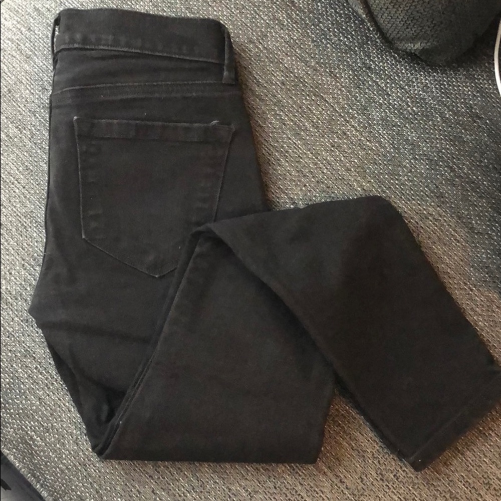 Black Loft super skinny jeans